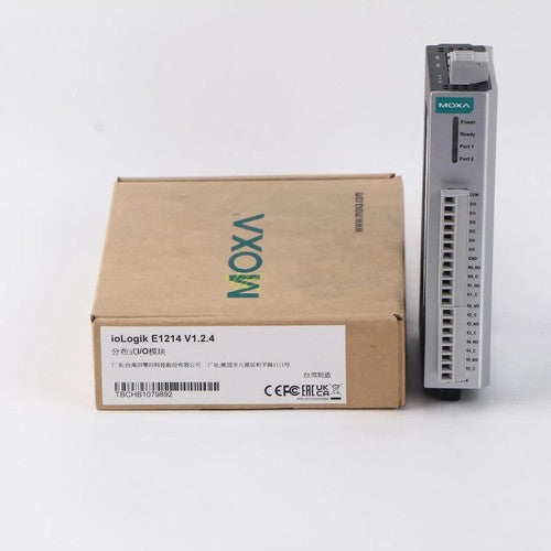 1PC  Moxa I/O module ioLogik E1214 ping