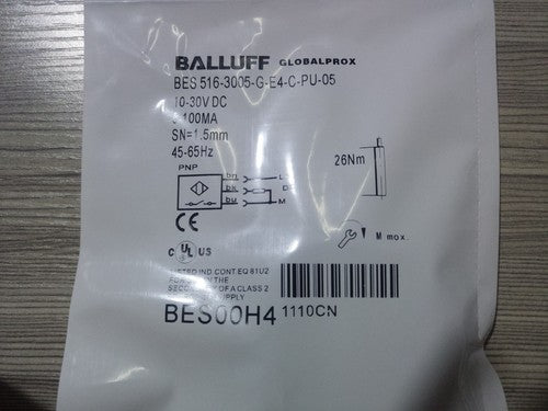 BALLUFF BES 516-3005-G-E4-C-PU-05 Sensor One Free Shipping