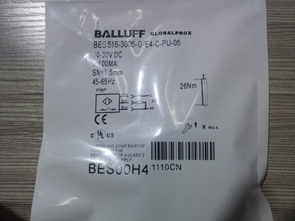 BALLUFF BES 516-3005-G-E4-C-PU-05 Sensor One Free Shipping