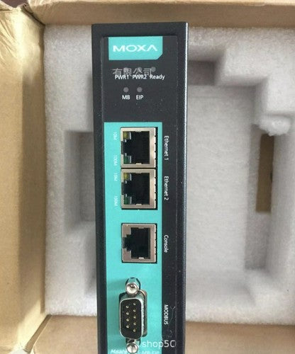 1PC  Moxa 5105-MB-EIP Gateway Module ping