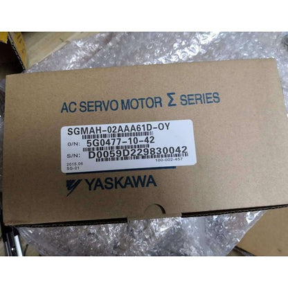 1PC Yaskawa SGMAH-02AAA61D-0Y Servo Motor SGMAH-02AAA61D-OY