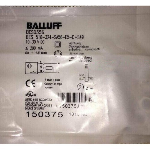 BALLUFF BES 516-324-SA56-E5-C-S49 Sensor One Free Shipping
