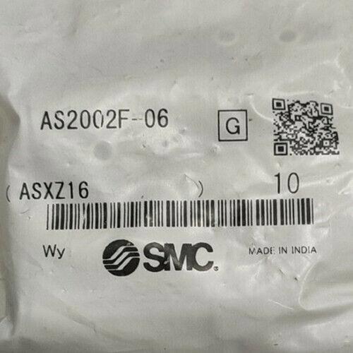 10PCS SMC AS2002F-06 Straight Speed Regulating Joint AS2002F-06 Fast Shipping