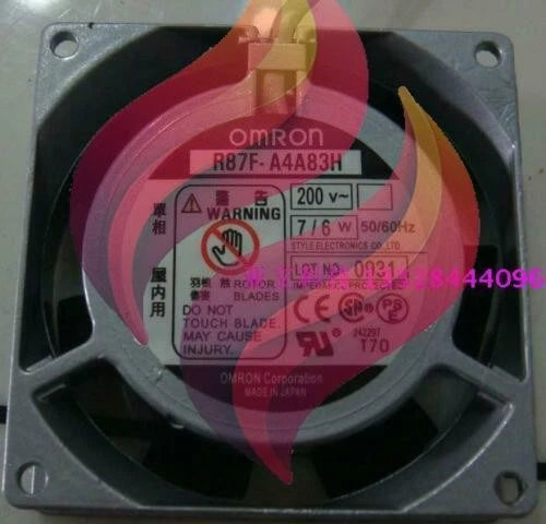 1pcs OMRON R87F-A4A83H 200V 8025 AC fan