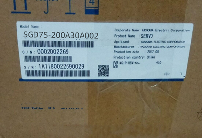 Yaskawa SGD7S-200A30A002 Servo Driver 1PC SGD7S200A30A002 ping