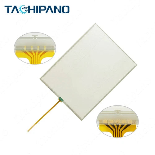 for 2711P-T15C22A9P Panel Glass with Front Overlay to Replace 5pin Touch Screen