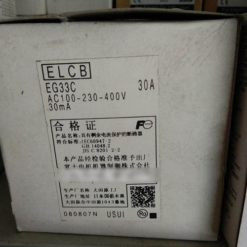 Fuji EG33C 3P 30A Circuit Breaker 1PC ping