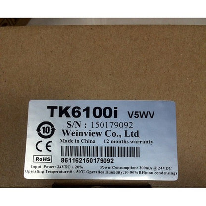 Weinview TK6100i touch screen HMI 1PC ping