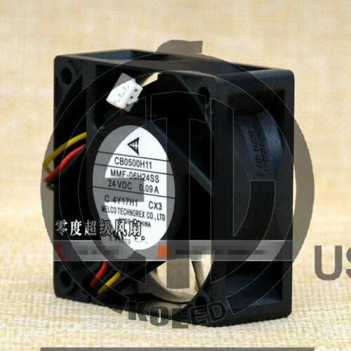 1PC Mitsubishi CB0500H11 MMF-06H24SS CX3 24V 0.09A inverter cooling fan