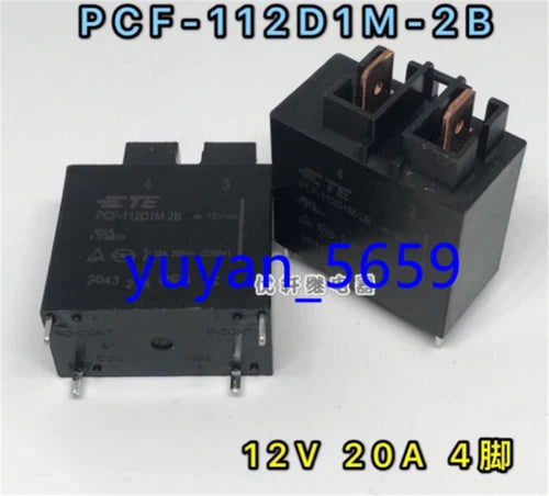 3PCS PCF-112D1M-2B 12VDC/20A relay #dr