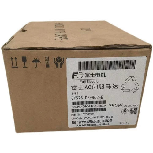 Fuji GYS751D5-RC2-B Servo Motor 1PC ping GYS751D5RC2B