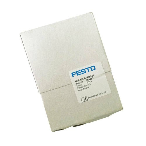 Festo HEE-1/4-D-MINI-24 165071 On-off valve One HEE1/4DMINI24