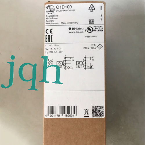 IFM O1D100 Photoelectric Distance Sensor Free Shipping