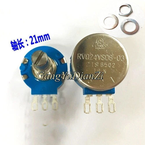 1PCS For RVQ24YS08-03-21S-B502 5KΩ 45 ° electric scooter potentiometer #ke