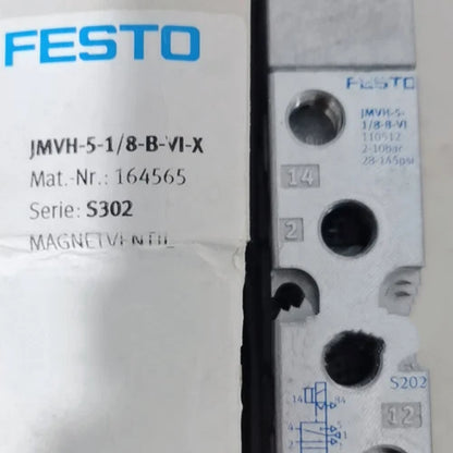 1PC Festo Solenoid Valve JMVH-5-1/8-B-VI-X 164565 JMVH51/8BVIX
