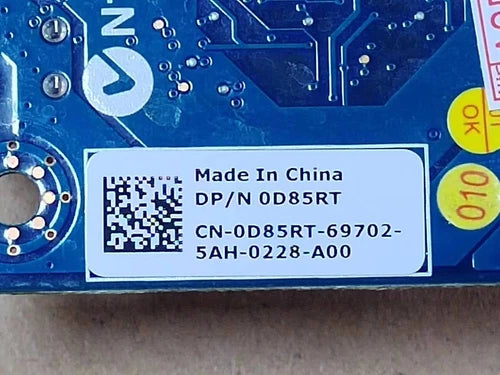 1X FOR Distribution Power Board with Fan D85RT 0D85RT Alienware X51 R2 #un