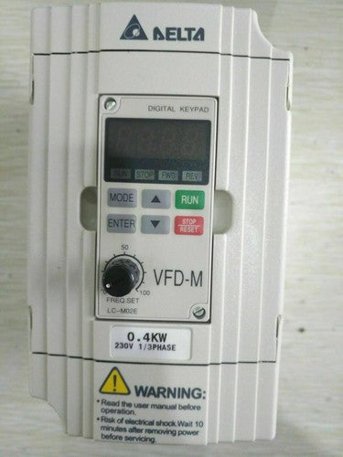 1PC Delta VFD004M21A 0.4KW 220V Inverter ping