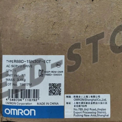 1PCS Omron R88D-1SN30F-ECT AC Servo Driver