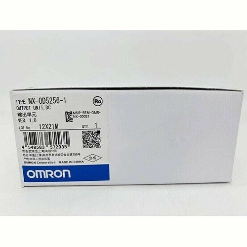 One Omron NX-OD5256-1 Digital Input Unit NXOD52561 ping