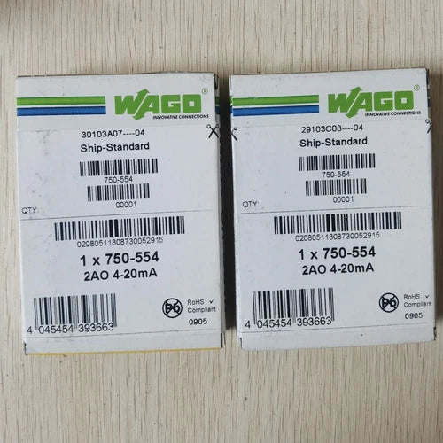 1PC Wago 750-554 PLC Module ping 750554
