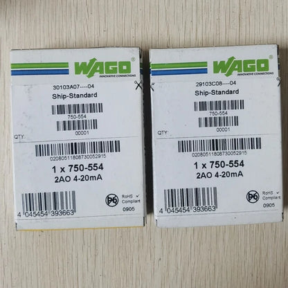 1PC Wago 750-554 PLC Module ping 750554