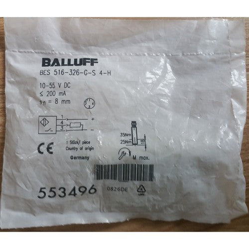 BALLUFF BES 516-326-G-S4-H Proximity Sensor One Free Shipping