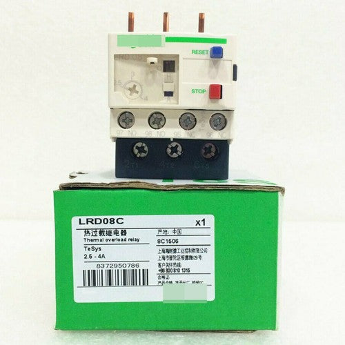 1PC Schneider LRD08C 2.5-4A Thermal Overload Relay Free Shipping