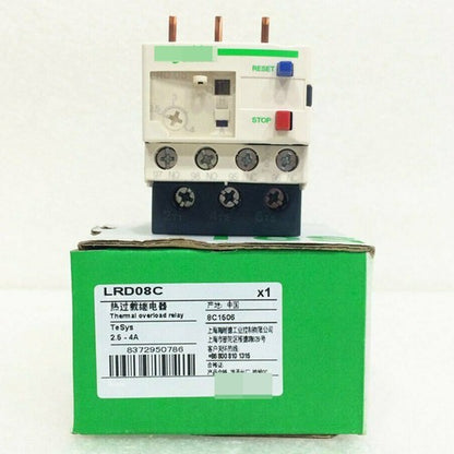 1PC Schneider LRD08C 2.5-4A Thermal Overload Relay Free Shipping