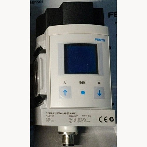 Festo SFAM-62-5000L-M-2SA-M12 564938 Flow Sensor One ping