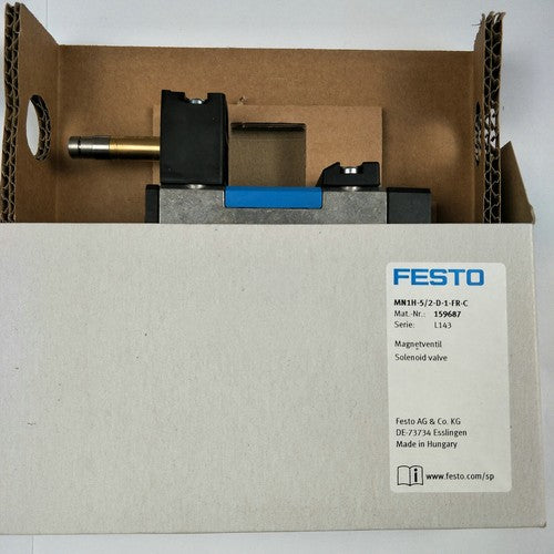 Festo MN1H-5/2-D-1-FR-C 159687 Solenoid Valve One Free Shipping MN1H5/2D1FRC