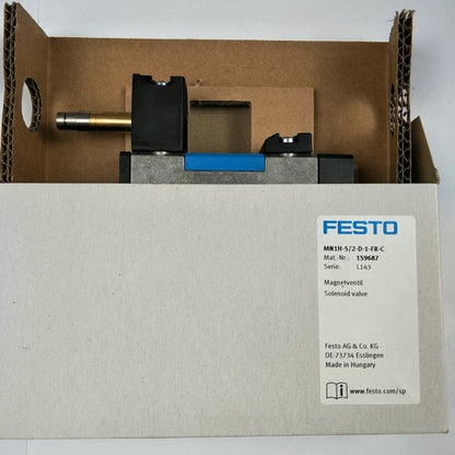 Festo MN1H-5/2-D-1-FR-C 159687 Solenoid Valve One Free Shipping MN1H5/2D1FRC