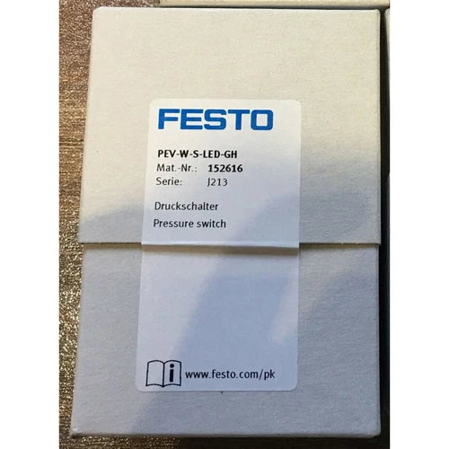 Festo PEV-W-S-LED-GH 152616 Pressure Switch One PEVWSLEDG Free Shipping