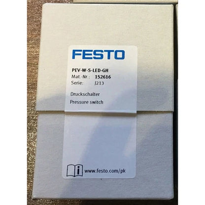 Festo PEV-W-S-LED-GH 152616 Pressure Switch One PEVWSLEDG Free Shipping