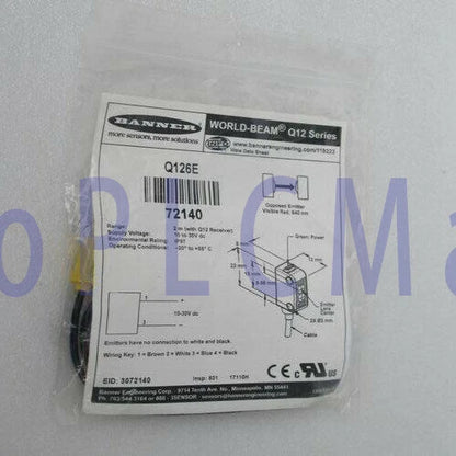 Qty:1pc Q126E Photoelectric Switch Sensor#
