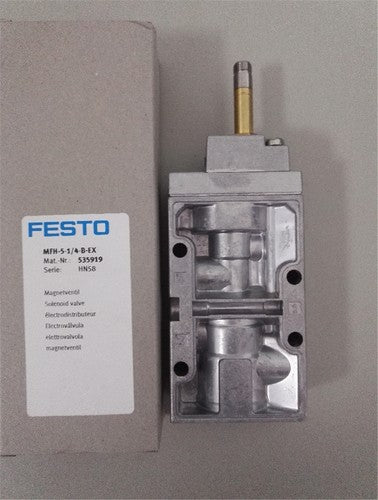 Festo MFH-5-1/4-B-EX 535919 Solenoid Valve One Free Shipping MFH51/4BEX