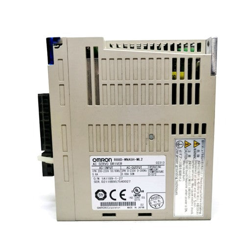 One Omron Servo Driver R88D-WNA5H-ML2
