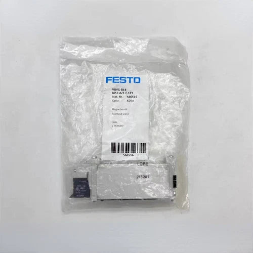 Festo VUVG-B14-M52-AZT-F-1P3 566516 Solenoid Valve One Free Shipping