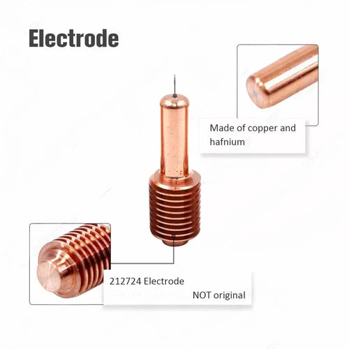 Electrode 212724 Nozzle Tips 212726 Plasma Cut for Miller ICE 80CX 20pcs