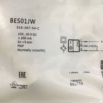 BALLUFF BES 516-367-S4-C Proximity Sensor One Free Shipping