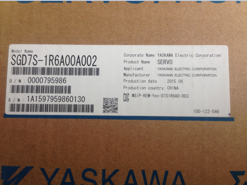 1PC Yaskawa SGDV-5R5A01A002000 Servo Drive