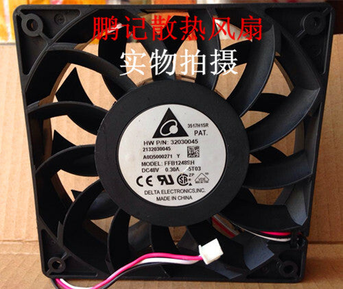 1pcs Delta FFB1248SH 48V 0.30A 12025 12cm server fan