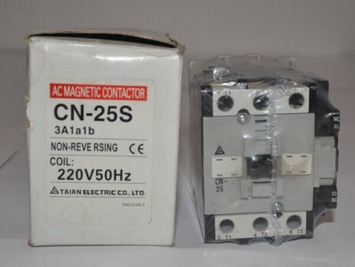 One TECO CN-25S AC Contactor AC110V CN25S ping