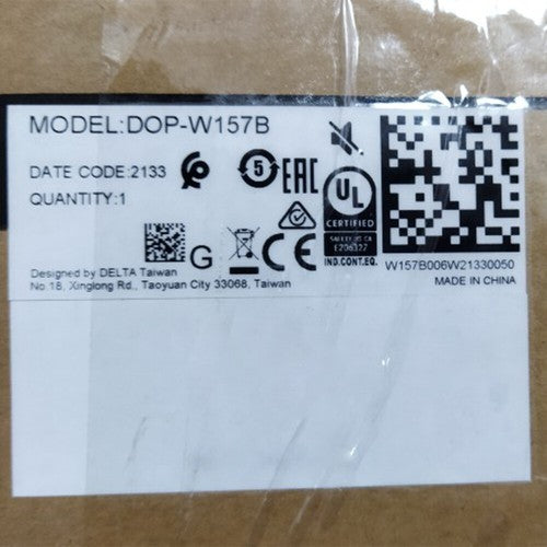 Delta DOP-W157B HMI Touch Sreen One ping DOPW157B