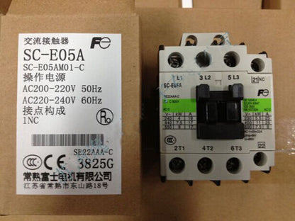 Fuji SC-E05A AC220V Magnetic Contactor 1PC SCE05A