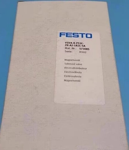 Festo VSVA-B-P53E-ZH-A2-1R2L-SA 573085 Solenoid Valve One ping