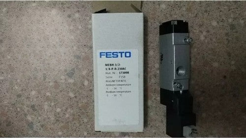 Festo MEBH-3/2-1/8-P-B-230AC solenoid valve 173098 One ping