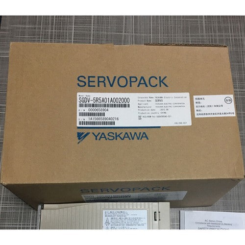 Yaskawa SGDV-5R5A01A002000 Servo Driver 1PC SGDV5R5A01A002000