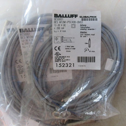 BALLUFF BES M12MI-PSC40B-BV03 Sensor One Free Shipping