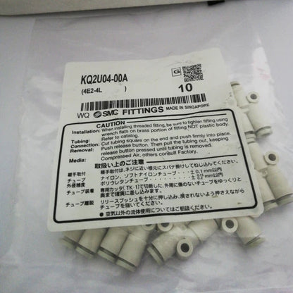 1Bag/10PCS SMC KQ2U04-00A Fittings KQ2U0400A Free Shipping
