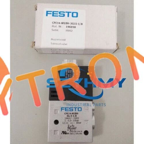 1PC FESTO CPE14-M1BH-3GLS-1/8 16930 Solenoid Valve